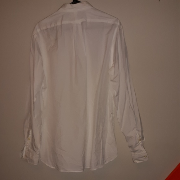Ralph Lauren White Button Down L Shirt - Picture 5 of 5